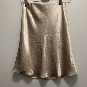 Babaton Satin Midi Skirt